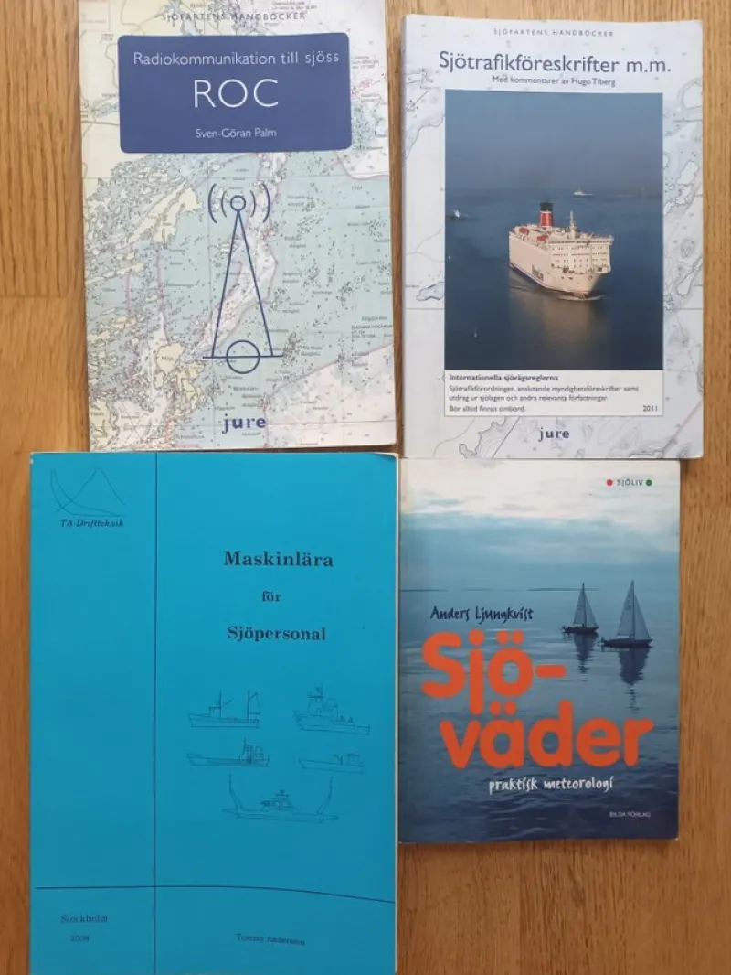 Tradera Kurslitteratur för fartygsbefäl, matros etc.> Technica & Nautica