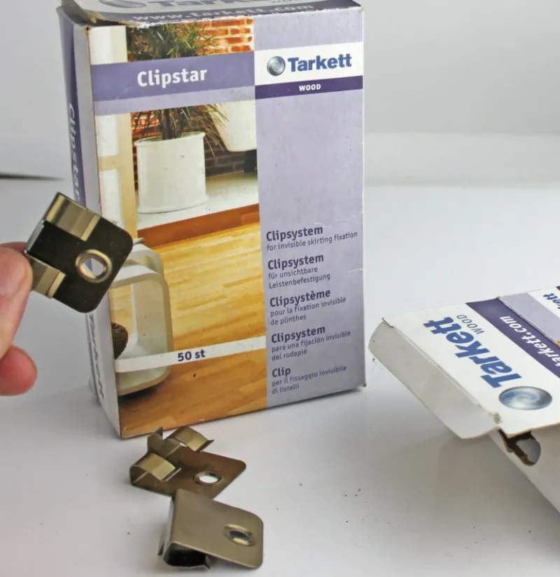 Tradera Kvar av fp! 35 st Tarkett Clipstar Clips UTAN skruv och plugg inkl moms> Golv, Kakel & Klinker