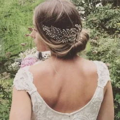 Tradera Kvinnor hårband bröllop diadem pärla> Bröllopsaccessoarer