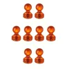 Tradera Kylskåpsmagnet - Kartnålsmagnet - Akryl - 8st - Orange^ Vitvaror
