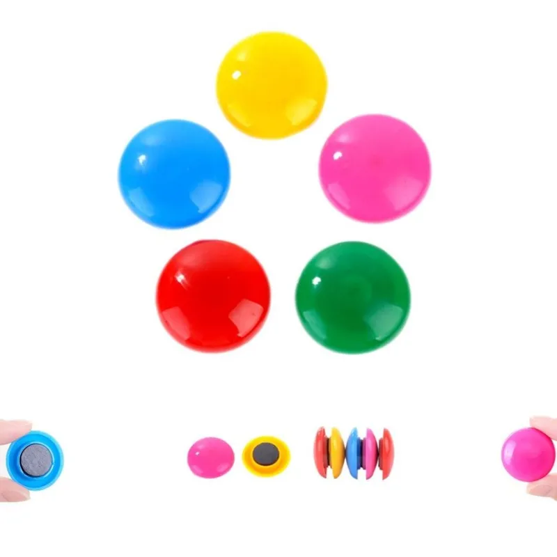 Tradera Kylskåpsmagnet - Knappar - Flerfärgade - 10 st^ Vitvaror