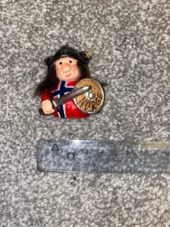 Tradera Magneter<Kylskåpsmagnet Norge viking