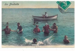 Tradera Album & Tillbehör<La Rochelle Stad i Frankrike Badliv Kolorerat pg ev 1911 KV 9