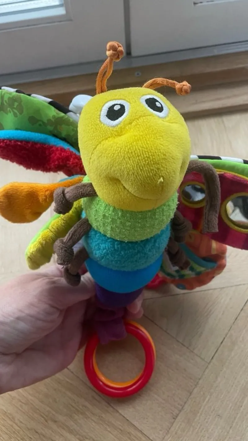 Tradera Lamaze fjäril mm> Babyleksaker