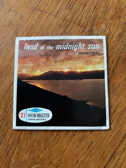 Tradera Land of the midnight sun View-Master stereobilder^ Miniatyroptica