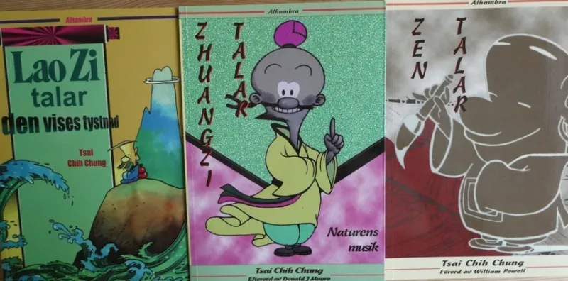 Tradera Lao Zi talar, Zen talar och Zhuangzi talar 3 volymer> Filosofisk Litteratur