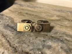 Tradera Manschettknappar<Lapua 32 S&W Long - Patroner - Manschettknappar