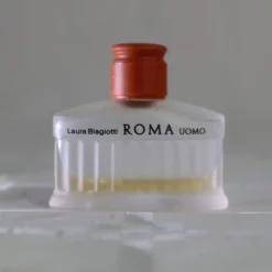 Tradera Parfym & Doft<Laura Biagiotti ROMA UOMO Miniature Bottle 5ml (Near Empty)