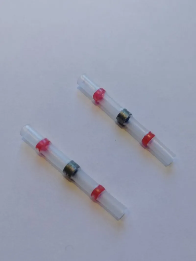 Tradera Lödhylsa röd, tenn med krympslang, Svetsning & Lödning