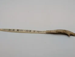 Tradera ÄLDRE BREVKNIV I HORN/BEN SAMESLÖJD> Hemslöjd
