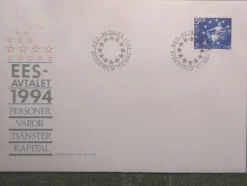 Tradera ÄLDRE FDC (1994) EES AVTALET 1994^ Sverige