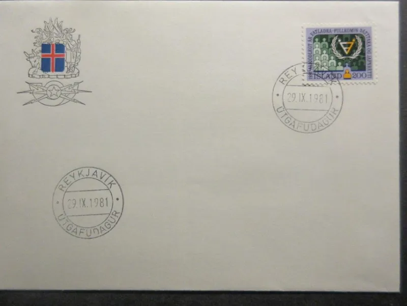Tradera ÄLDRE FDC (ISLAND) 1981^ Norden