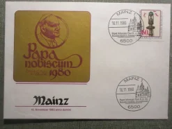 Tradera ÄLDRE FDC (TYSKLAND PAPA NOBISCUM 1980) MAINZ^ Europa
