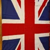 Tradera Äldre flagga i tyg Storbritannien UK^ Flaggor