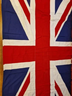Tradera Äldre flagga i tyg Storbritannien UK^ Flaggor