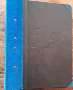 Tradera Affärsverksamhet<Äldre mindre gaffelpärm / Jopa / Nordmark Göteborg / Retro /Vintage /60-70 Tal