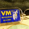 Tradera Nyckelringar<Äldre Nyckelring Motorklubben Orion Hallstavik Motocross VM 1984 - Gott skick!!