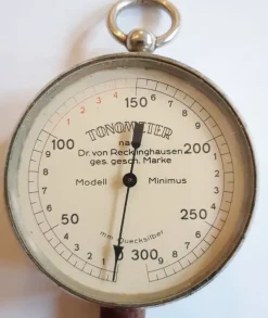 Tradera Medicinska Prylar<ÄLDRE TONOMETER, BLODTRYCKSMÄTARE, DOKTOR VON RECKINGHAUSEN, 1930-40:TAL MINIMUS