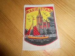 Tradera Äldre Tygmärke, Mariestad> Tygmärken & Pins