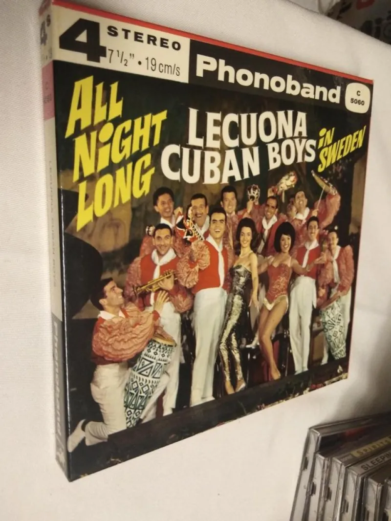 Tradera Lecuona Cuban boys - All night long in Sweden Reel-To-Reel Rullband^ Rullband