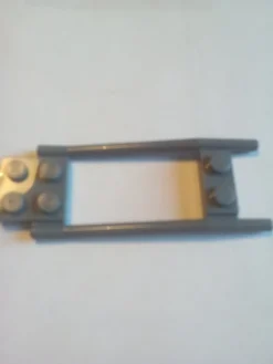 Tradera lego ny 4268684 skackel häst vagn dragstång mörkgrå grå> Byggklossar & Lego