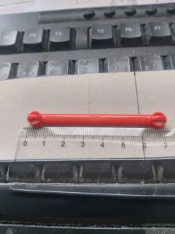 Tradera lego röd technic stag ca 7,1 cm> Byggklossar & Lego