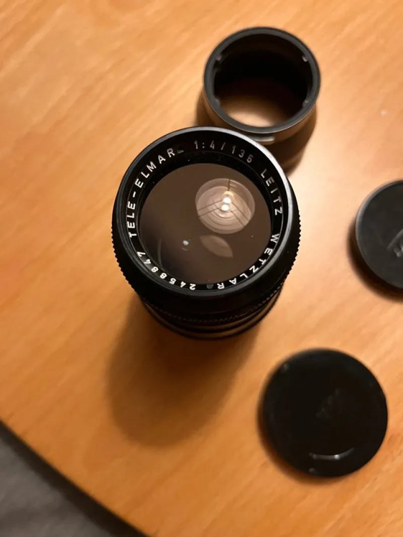 Tradera Leitz Tele-Elmar 135mm f/4 Objektiv^ Kameratillbehör