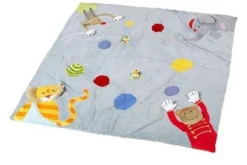 Tradera Lekmatta med djurmotiv> Babyleksaker