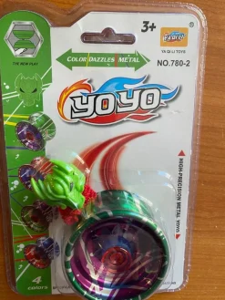 Tradera Leksaker Sun Jojo yoyo metall metallic 6cm - Grön> Brio & Träleksaker