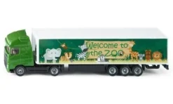 Tradera Leksaksbilar Bilar Cars SIKU Micki Metall Trailer Grön Zoo 1627> Leksaksfordon