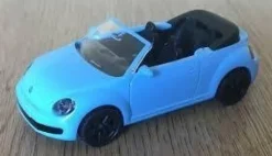 Tradera Leksaksbilar SIKU Micki Metall Bilar Cars VW the beetle Convertible blå 1505> Leksaksfordon