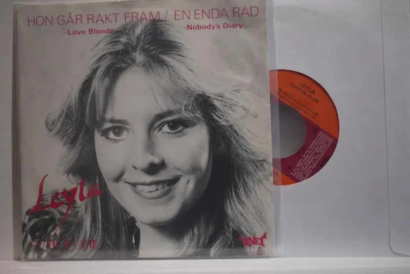 Tradera Leyla & Cotton Club - Hon Går Rakt Fram 7^ Vinyl