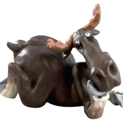 Tradera Älg kokett L.12cm Design Cecilia Carlsson^ Dekorationer