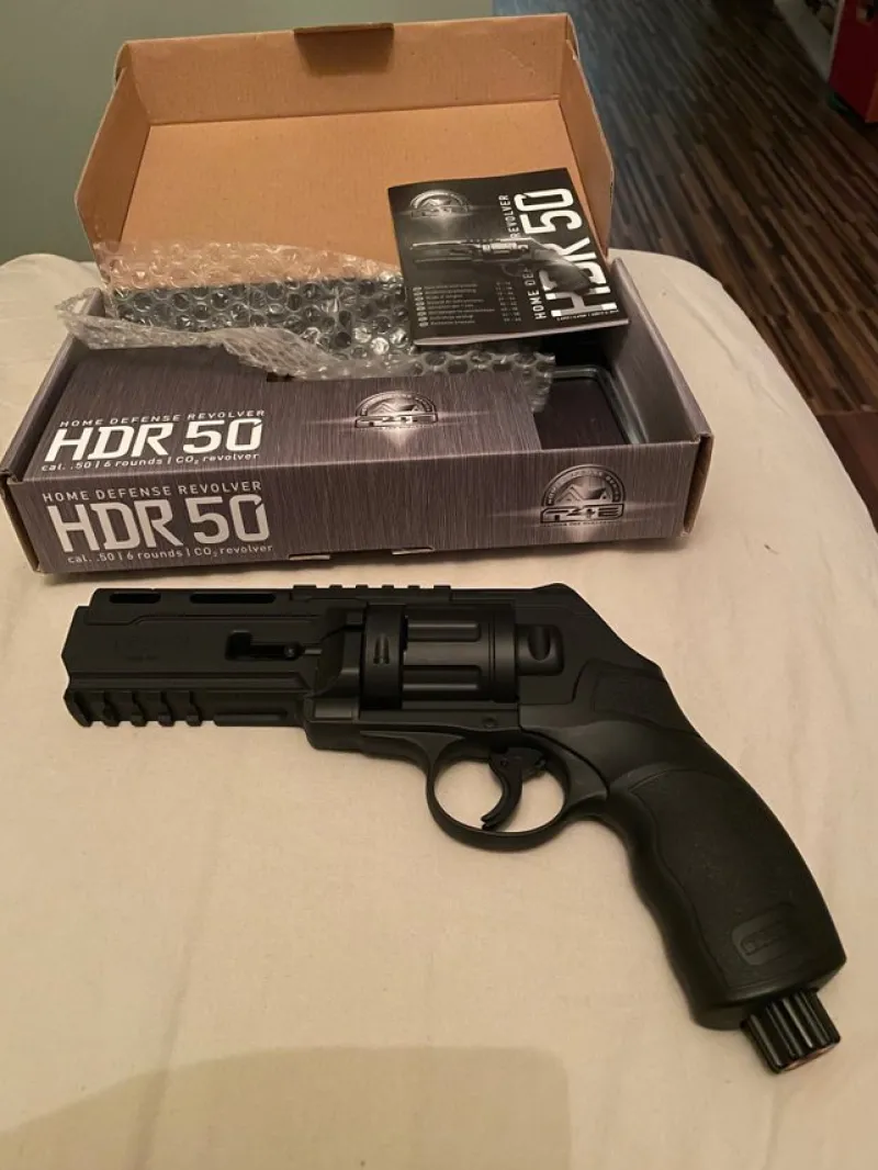Tradera Skytte<Licensfri HDR 50 Home defence revolver