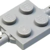 Tradera Light Bluish Gray Plate, Modified 2 x 2 with Wheels Holder - LEGO - 4600> Byggklossar & Lego