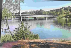 Tradera Svenska Landskap<Liljedahl - Bron över Ransundet (Grums) Förlag Borgviks Hembygdsförening