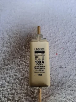 Tradera Linder Knivsäkring NH1 500V 100A> Elinstallation
