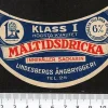 Tradera Lindesbergs ångbryggeri Lindesberg, Måltidsdricka klass I^ Breweriana