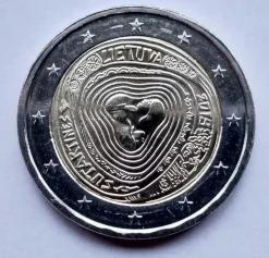 Tradera Litauen 2 euro 2019 Sutartines^ Euromynt & Sedlar