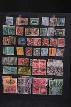 Tradera Liten samling USA 1860-1930 - Spännande minisamling med fyndchans!!!^ Nordamerika