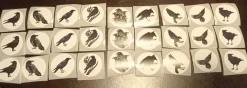 Tradera Litet paket med 25 st små klistermärken med korpar kråkor korp gothic goth^ Scrapbooking