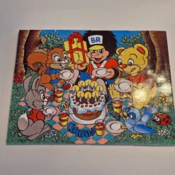 Tradera Litet Träpussel 12 bitar pussel i trä BR> Barnspel & Pussel