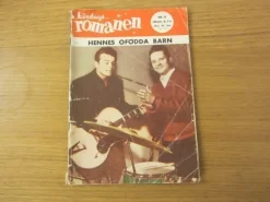 Tradera Little Gerhard på omslag till Lördagsromanen nr-Hennes ofödda barn /C. Barber> Musik, Visor & Vistryck