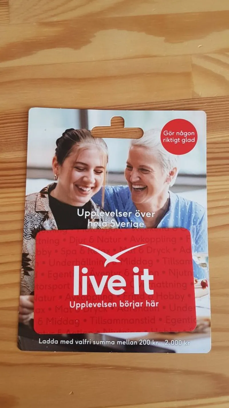 Tradera Live it presentkort med 2000kr> Presentkort & Rabattkoder