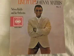 Tradera Live It Up! Johnny Mathis - EP (omslag)^ Skivomslag