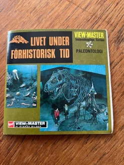 Tradera Livet under förhistorisk tid View-Master stereobilder^ Miniatyroptica