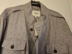 Tradera Ljusgrå Linnekavaj / Safarijacka 5XL^ Herrkläder