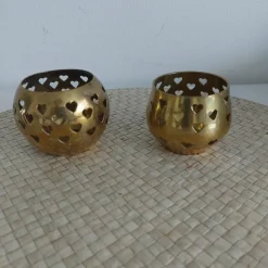 Tradera Ljushållare i mässing^ Inredningsdetaljer