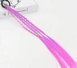 Tradera Hårvård<Ljuslila, 4 styck flätor, toffs, cosplay anime