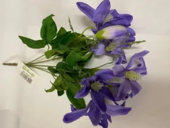 Tradera Konstgjorda Växter<Ljuslila konstgjorda blommor